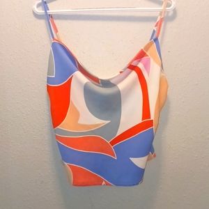 Milk & Honey geometric top